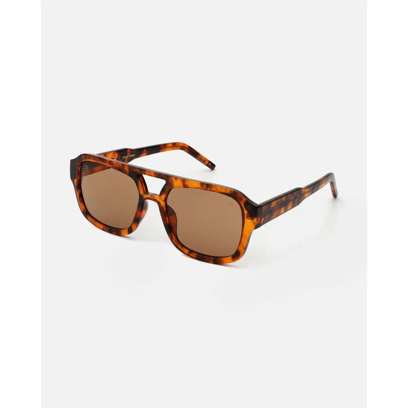 KAYA Aviator Sunglasses Havana