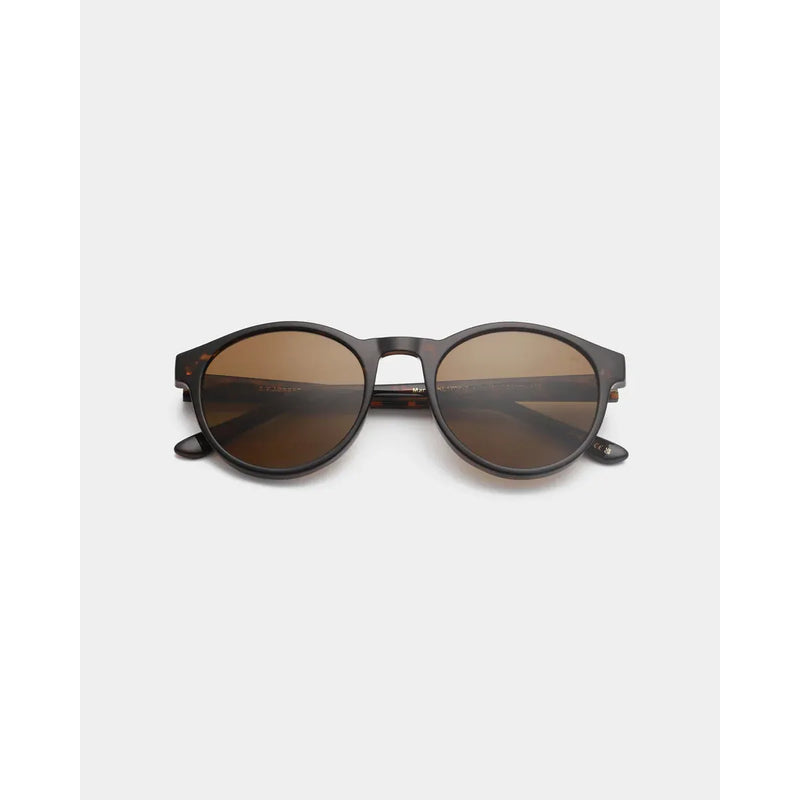 MARVIN Round Frame Sunglasses Tortoise