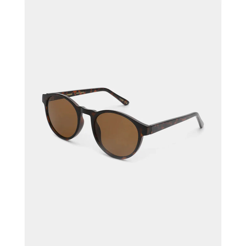 MARVIN Round Frame Sunglasses Tortoise