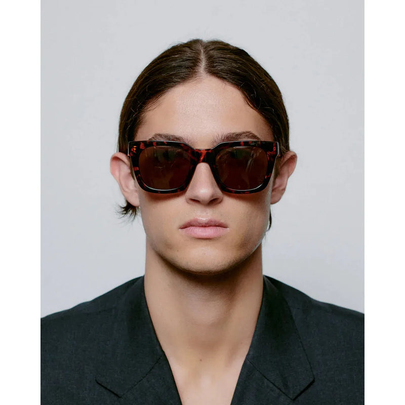 NANCY Large Frame Sunglasses Tortoise