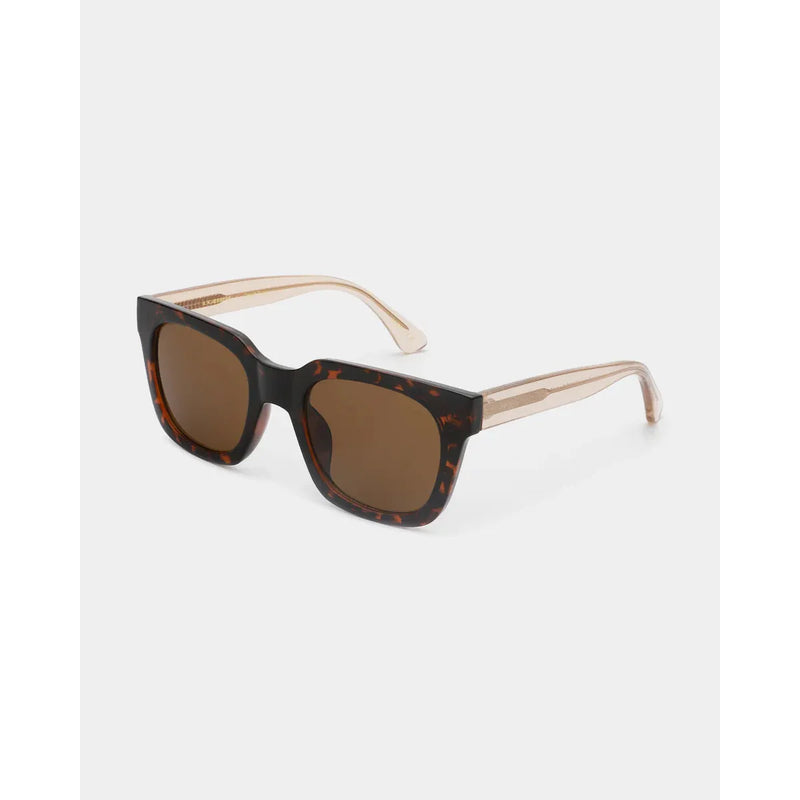 NANCY Large Frame Sunglasses Tortoise