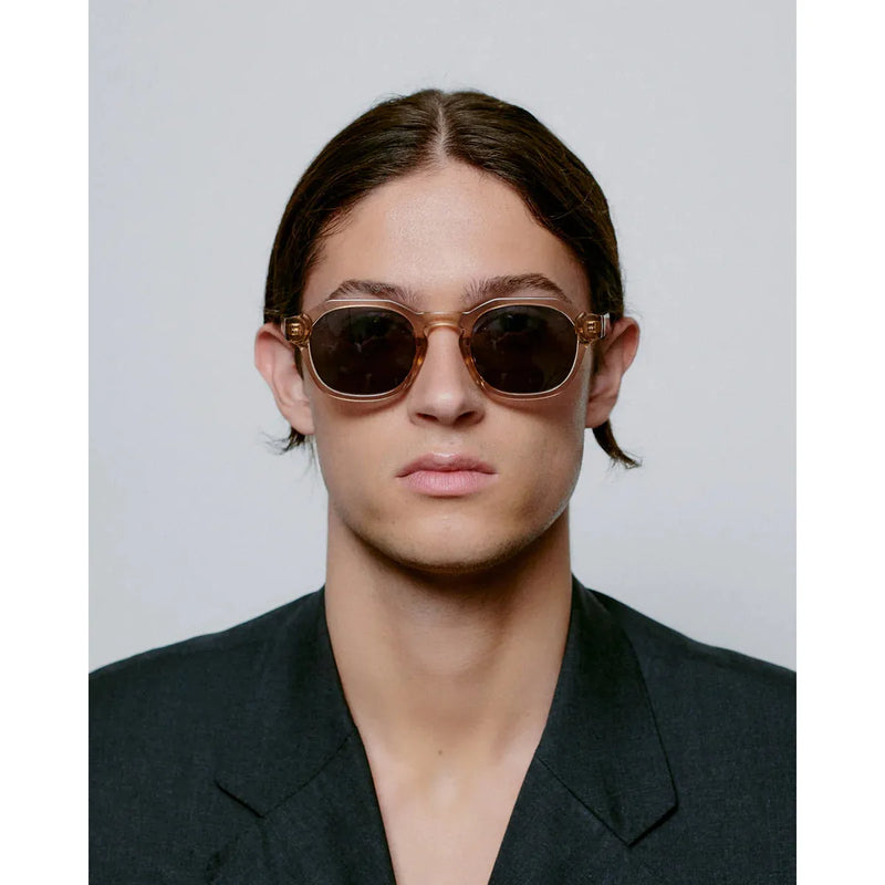 ZAN Sq/Round Sunglasses Champagne
