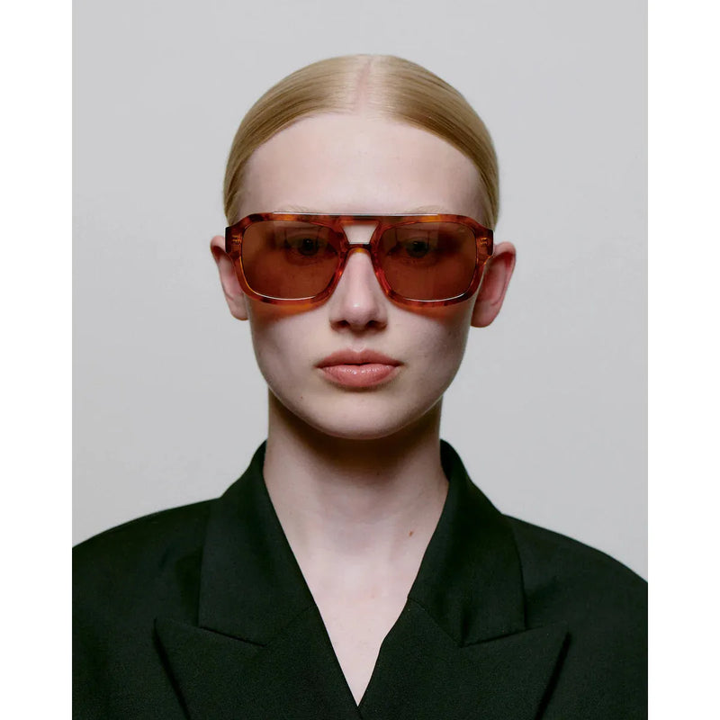 KAYA Aviator Sunglasses Havana