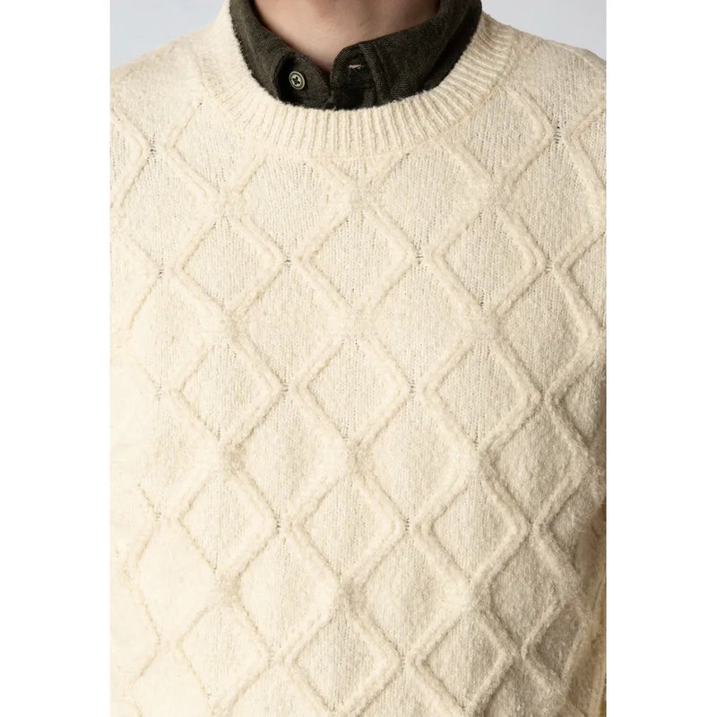 Avery Cable Knit Ecru