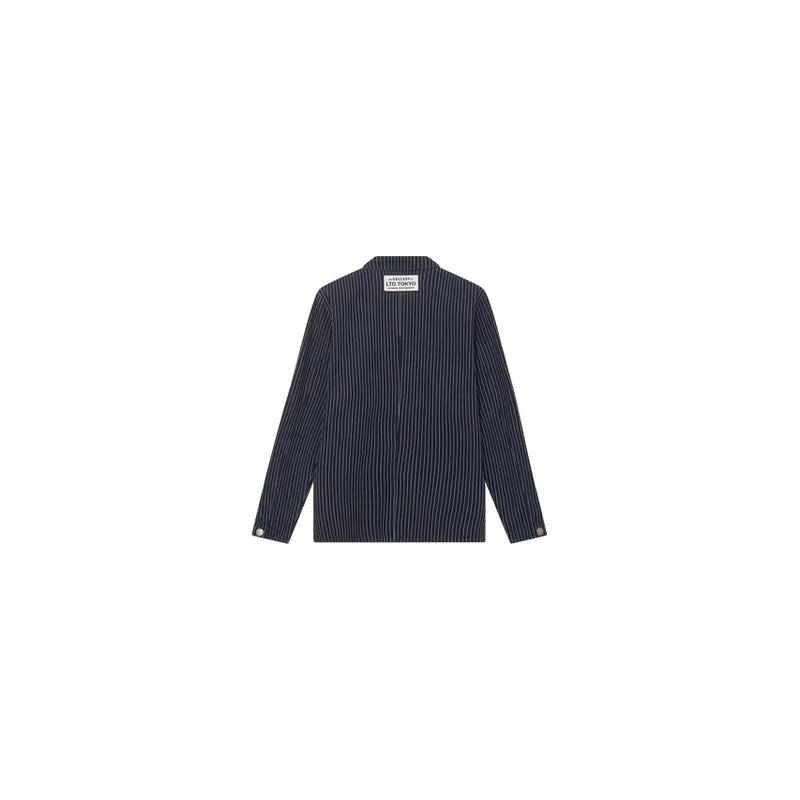 Mapham Stripe Denim Blue Jacket