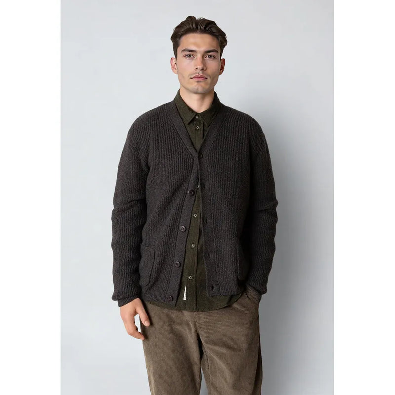 Brooks Knit Cardigan Taupe