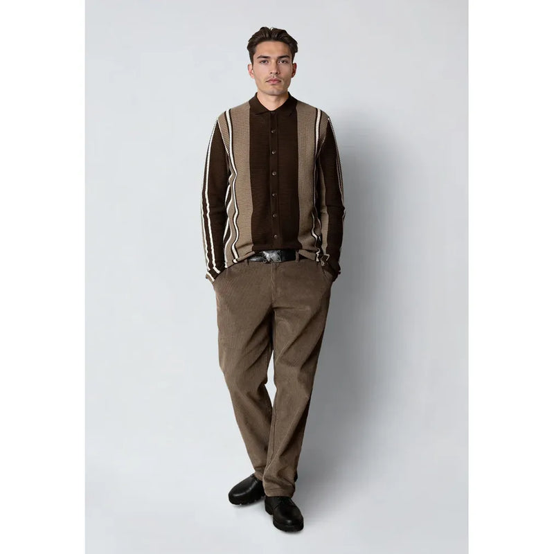 Buckley Cardigan Dark Brown