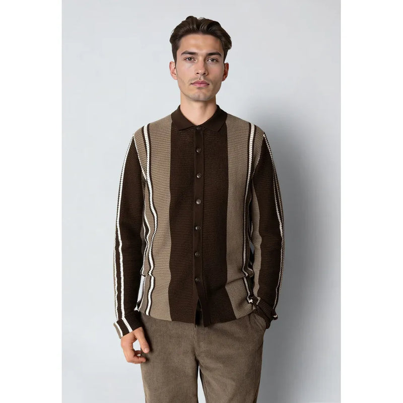Buckley Cardigan Dark Brown