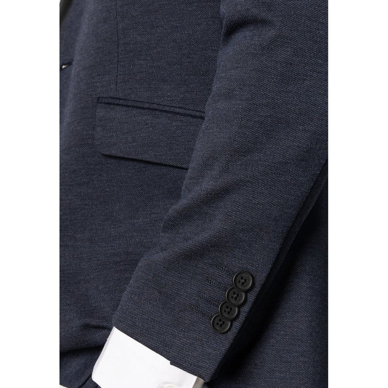 Brendon Jersey Blazer Navy