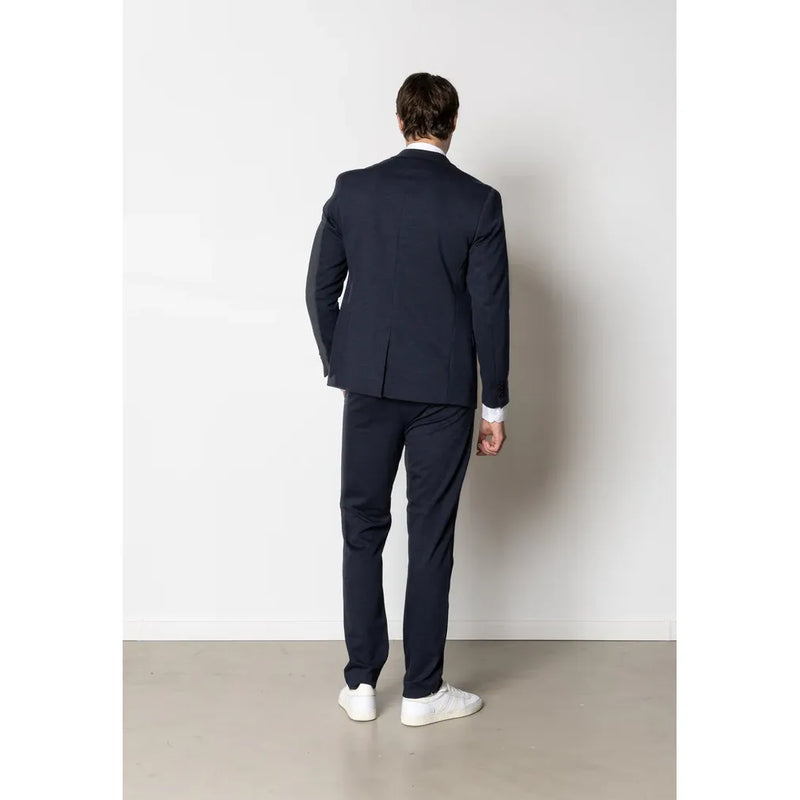 Brendon Jersey Blazer Navy