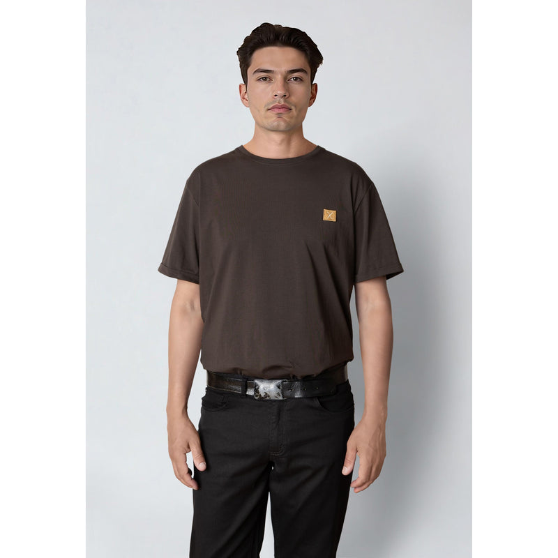 Basic Organic Tee Brown