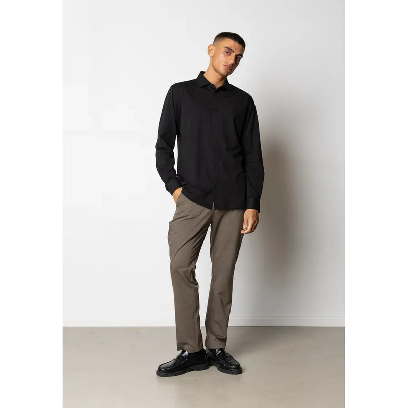 Clean Formal Shirt Black