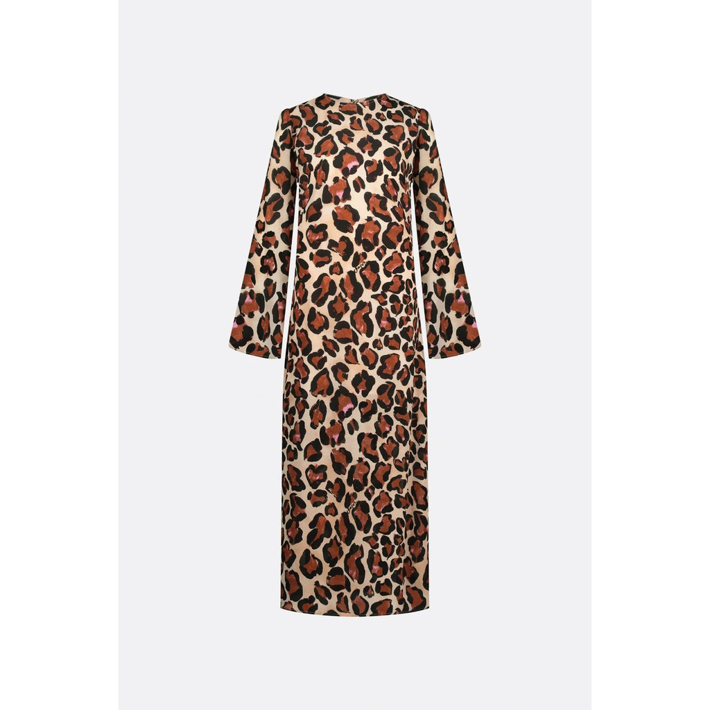 Aurora Leopard Queen Dress - AgathaBoutiqueLtd