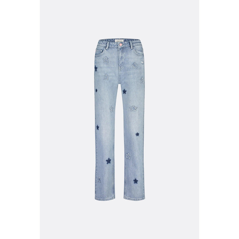 Lola Straight Jeans Light Blue - AgathaBoutiqueLtd