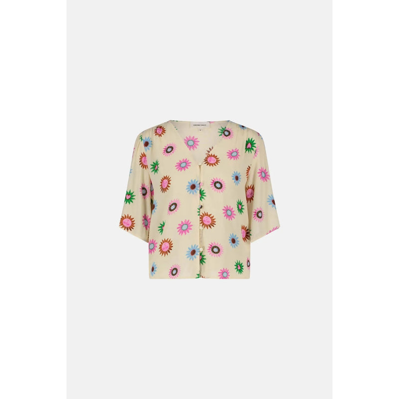 Starlet Blouse Warm White Print