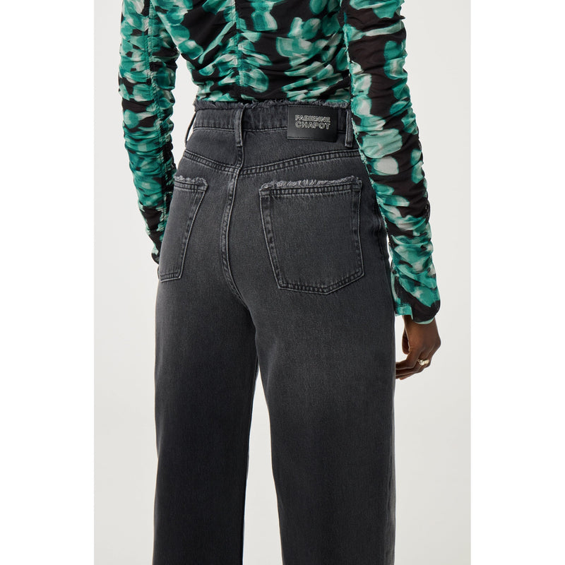 Zoe Boyfriend Fit Jeans Washed Black