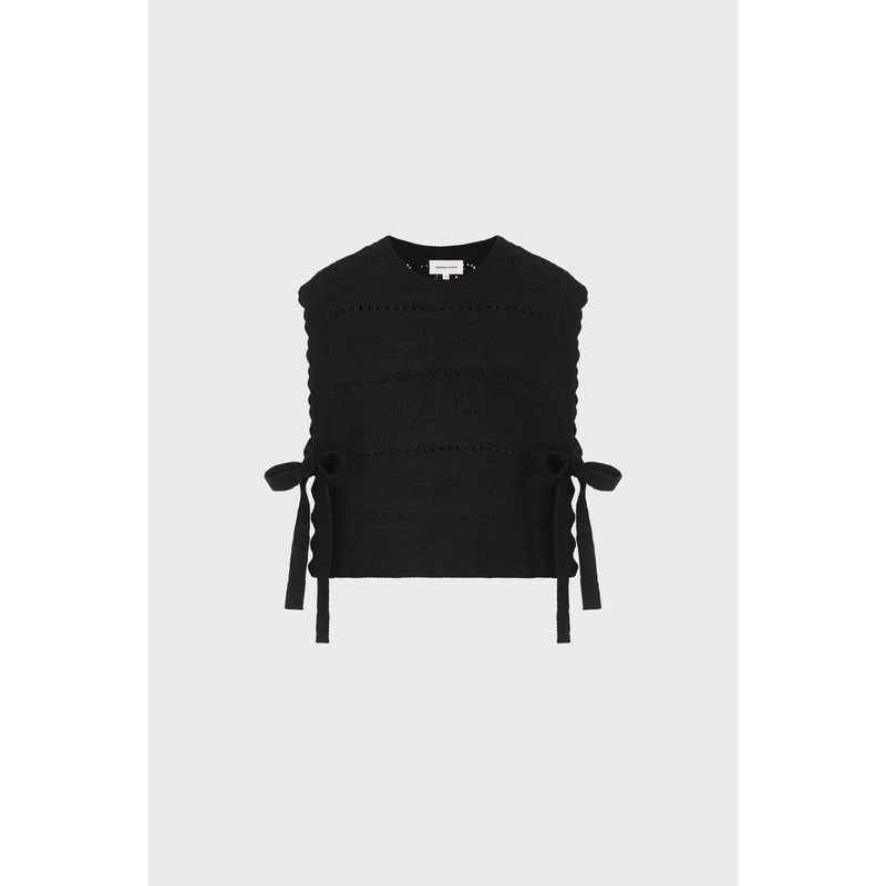 Kamilla Knitted Tabbard Black