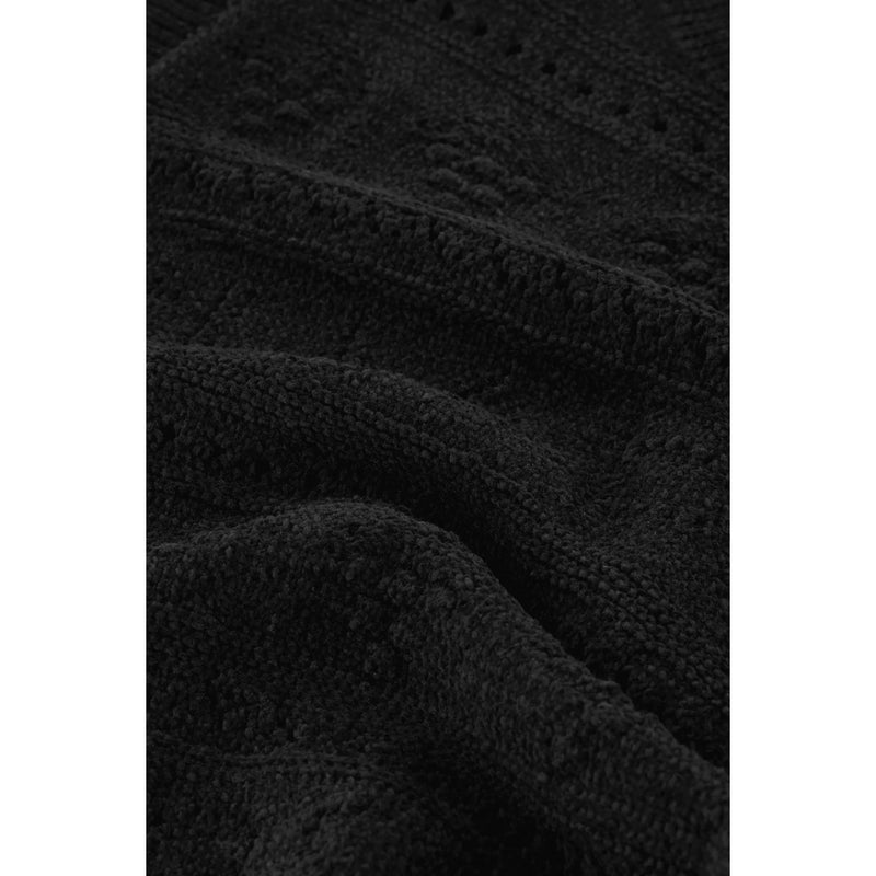 Kamilla Knitted Tabbard Black