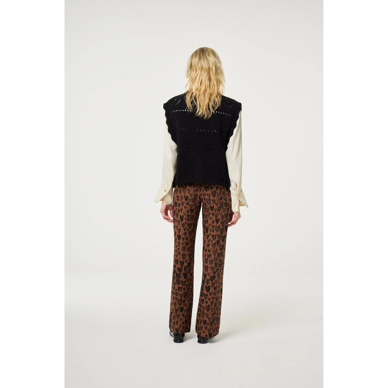 Kamilla Knitted Tabbard Black