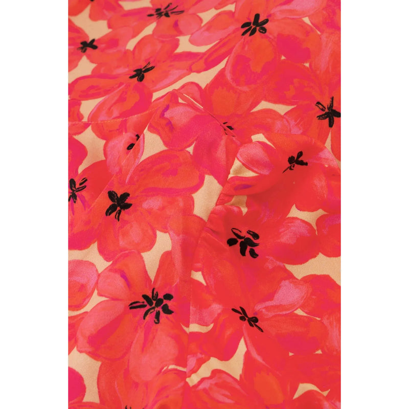 Laurent Midi Skirt Tulip Fever Print Pink Floral