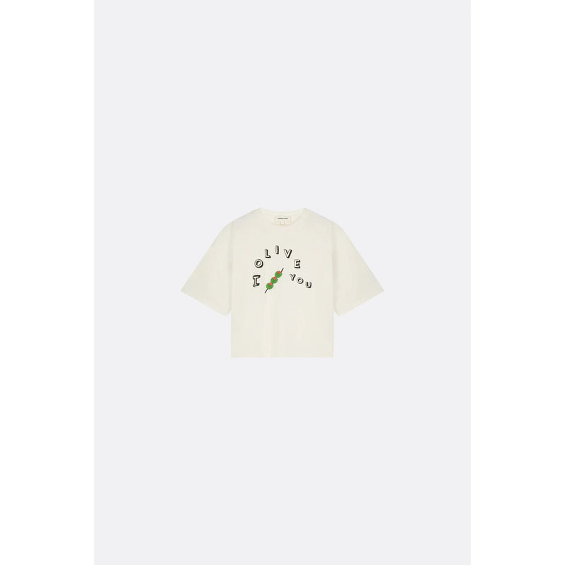 Benja Olive Embellished Off White