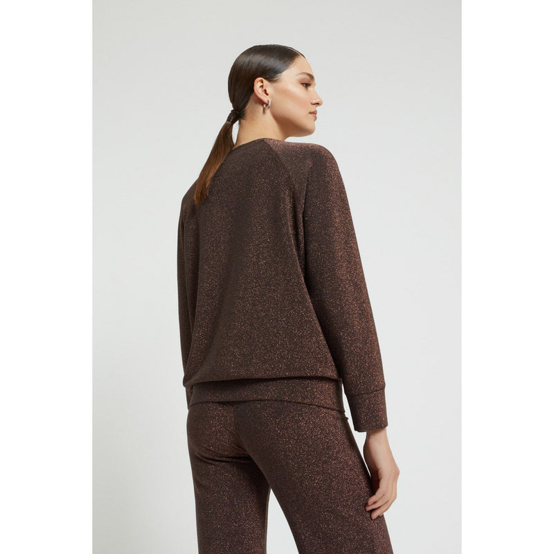 Sara Viscose Sweater Shirt Brown