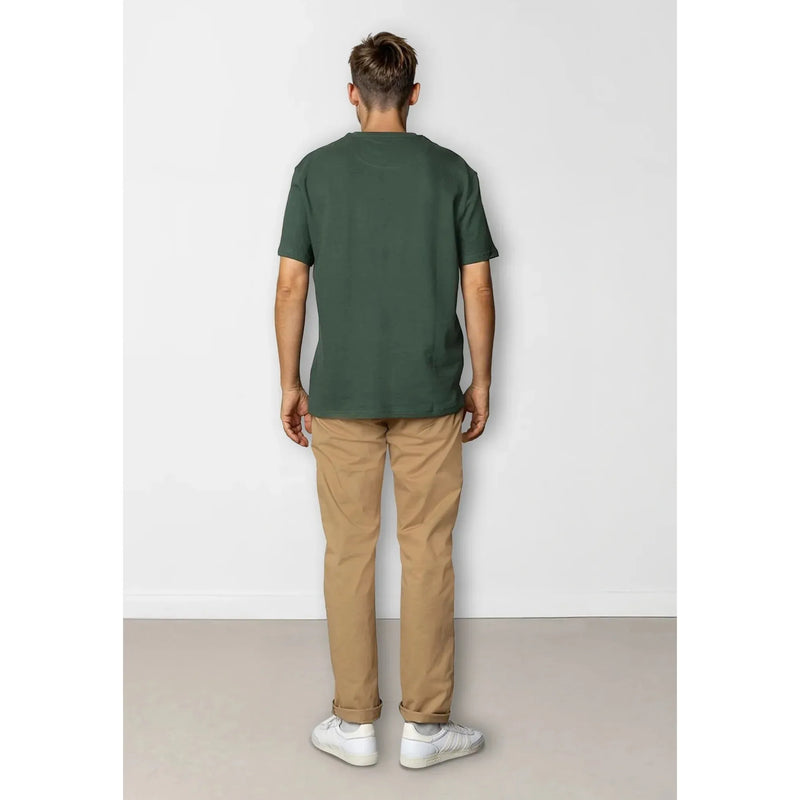 Clean Cut Copenhagen Calton Structured Tee Green