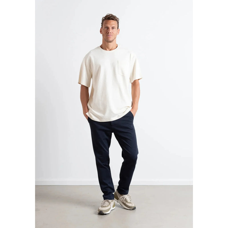 Clean Cut Copenhagen Calton Structured Tee Ecru