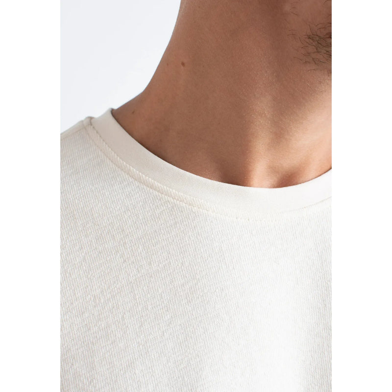 Clean Cut Copenhagen Calton Structured Tee Ecru