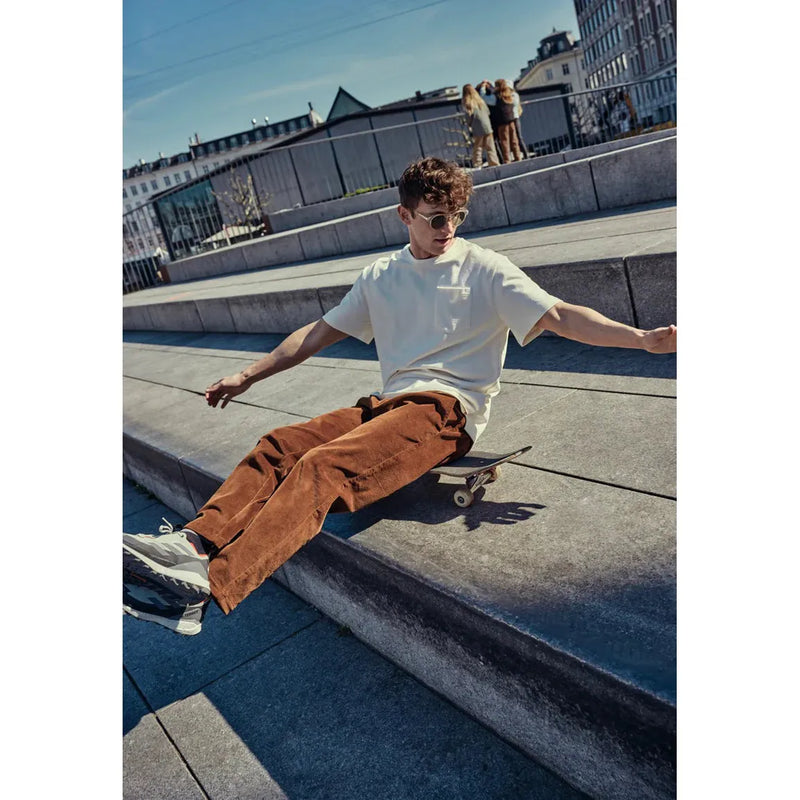 Clean Cut Copenhagen Calton Structured Tee Ecru