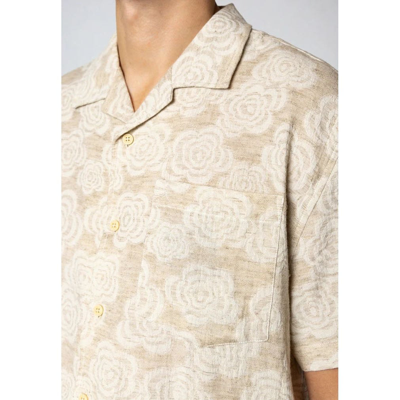 Clean Cut Copenhagen Bowling Carter Shirt Ecru
