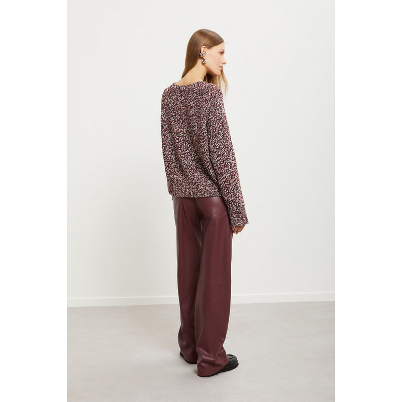Palazzo Trousers Burgundy