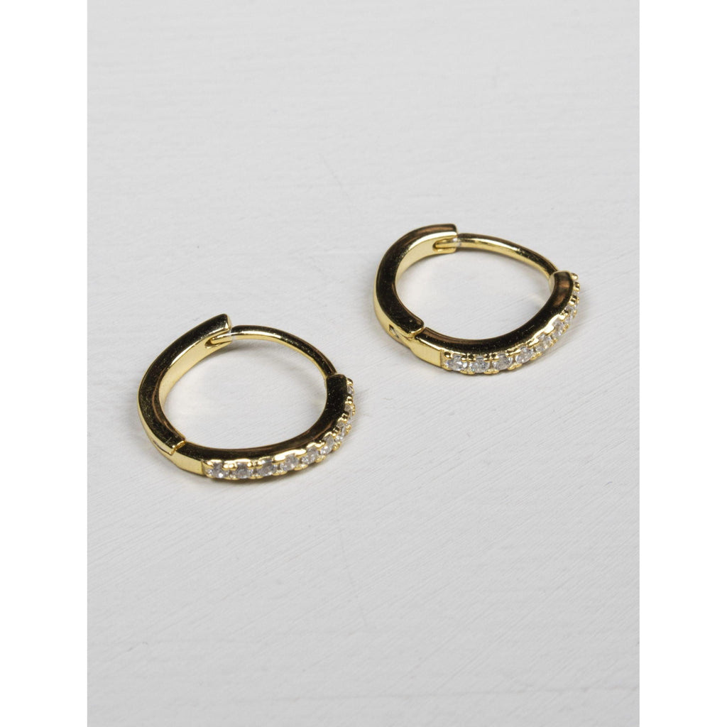 Small Dory Hoops Gold - AgathaBoutiqueLtd