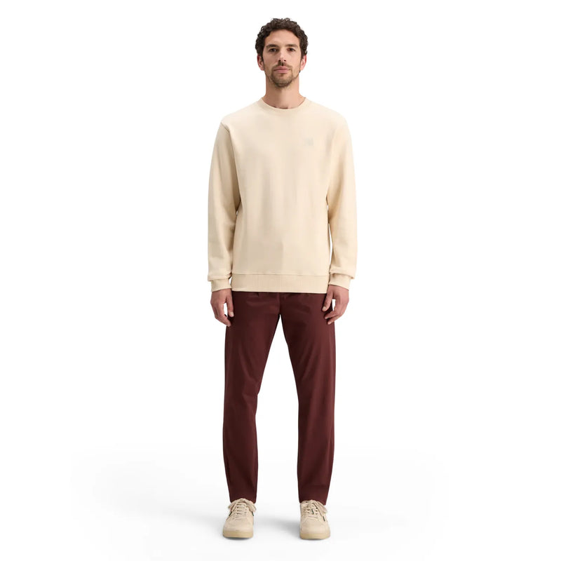 Scotch and Soda Essential Logo Badge Crew Ecru