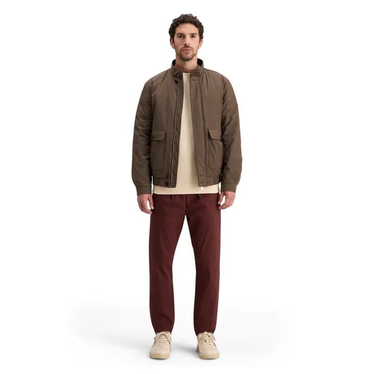 Scotch and Soda Essential Logo Badge Crew Ecru