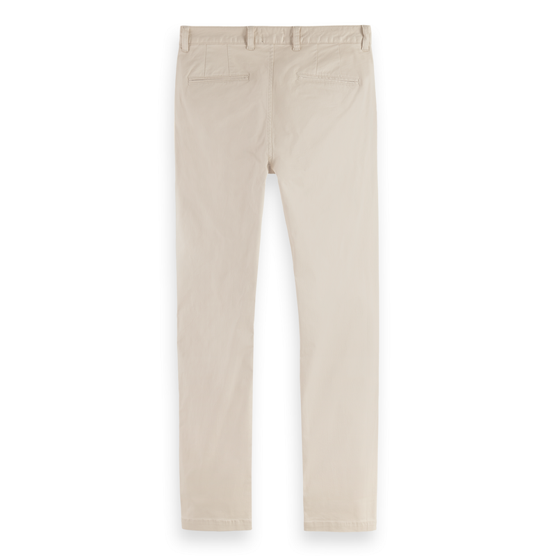 Scotch & Soda Stuart Essential Stretch Cotton Chinos Light Beige
