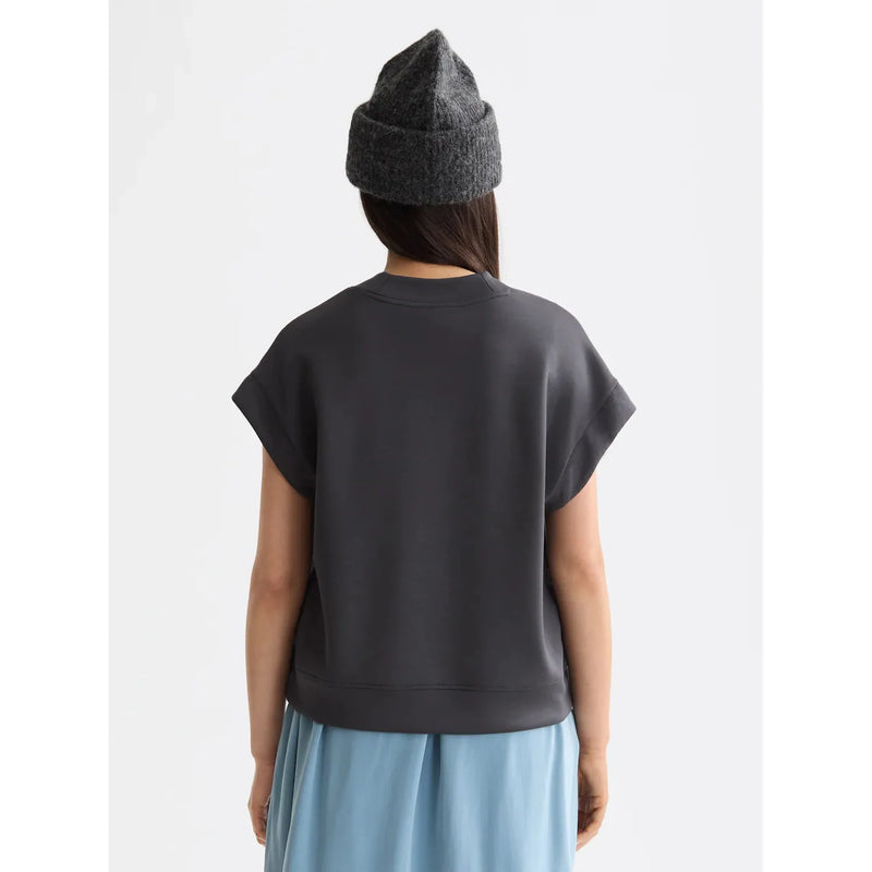 Sleeveless Sweatshirt Charcoal