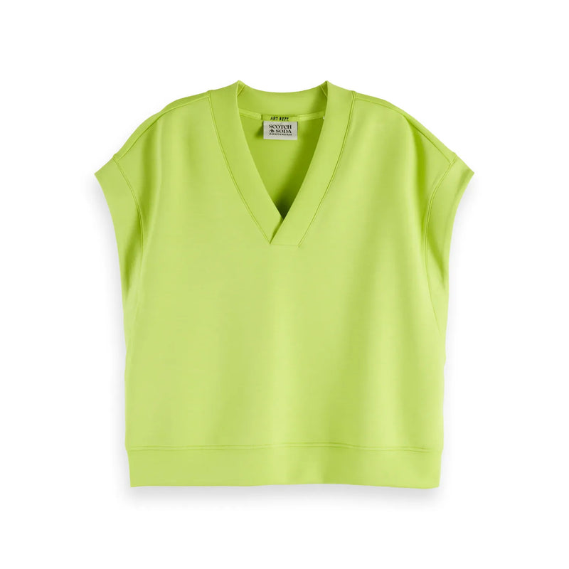 Sleeveless Sweatshirt Green