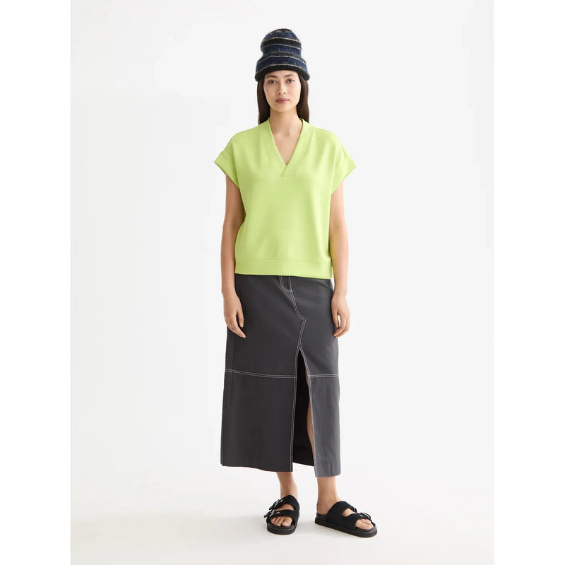 Sleeveless Sweatshirt Green