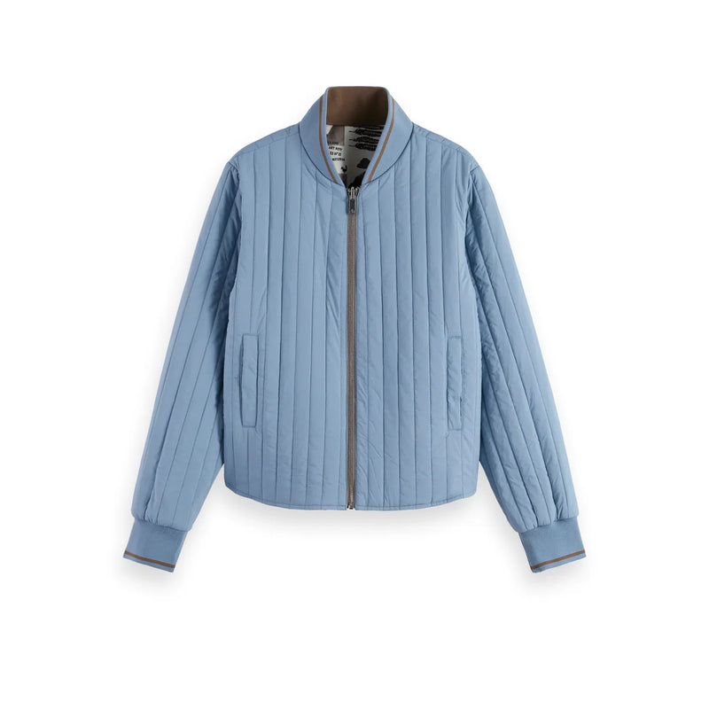 Reversible Bomber Blue / Graphic Grey