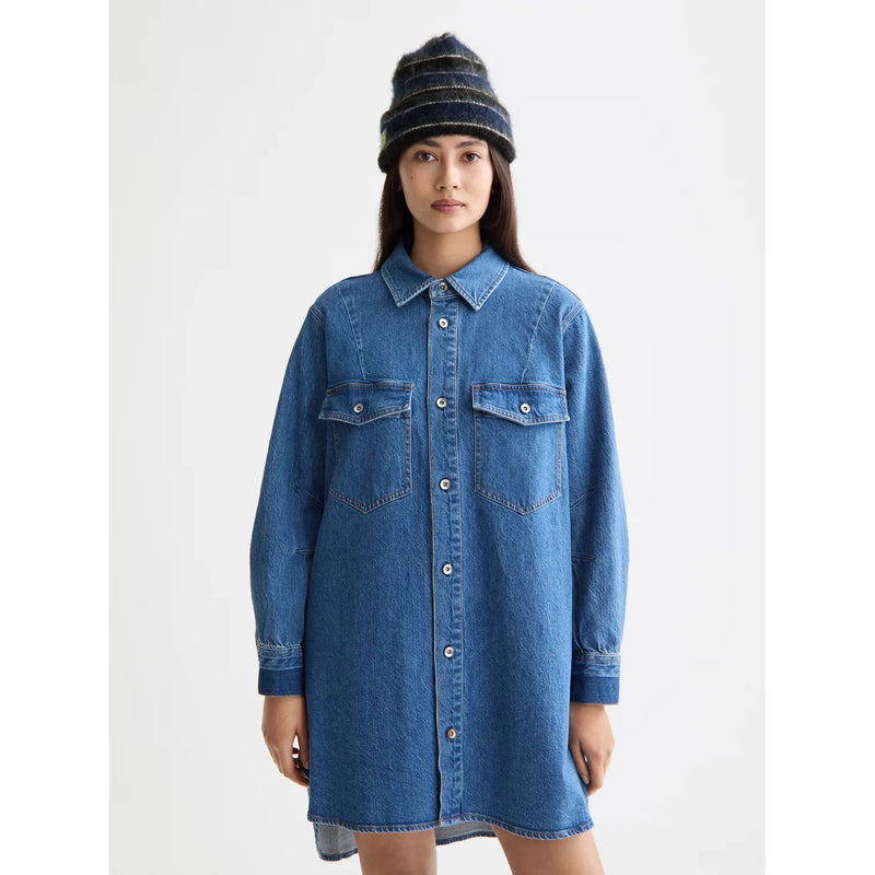 Denim Shirtdress