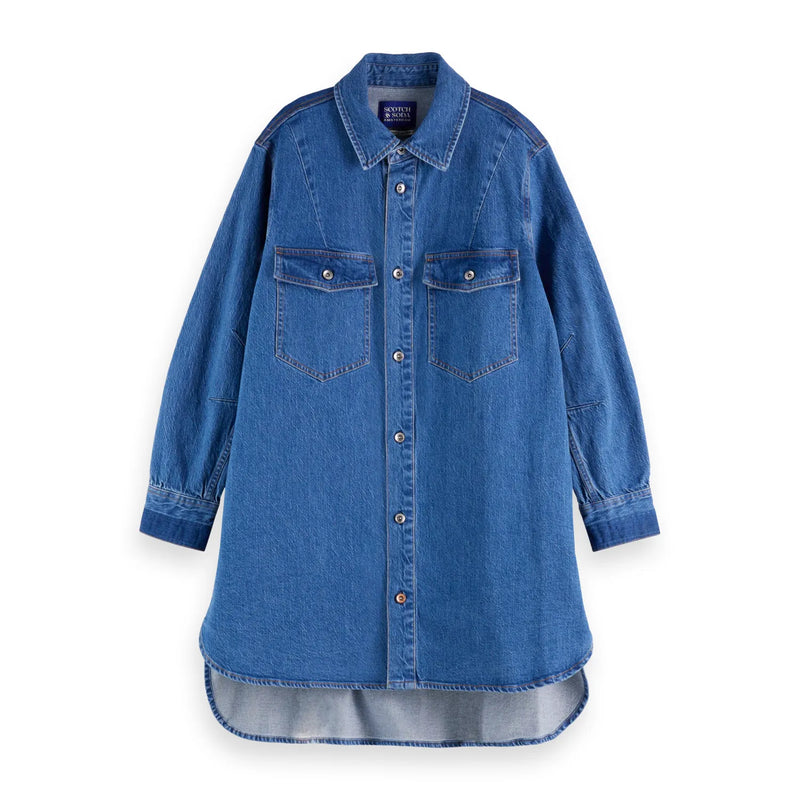 Denim Shirtdress