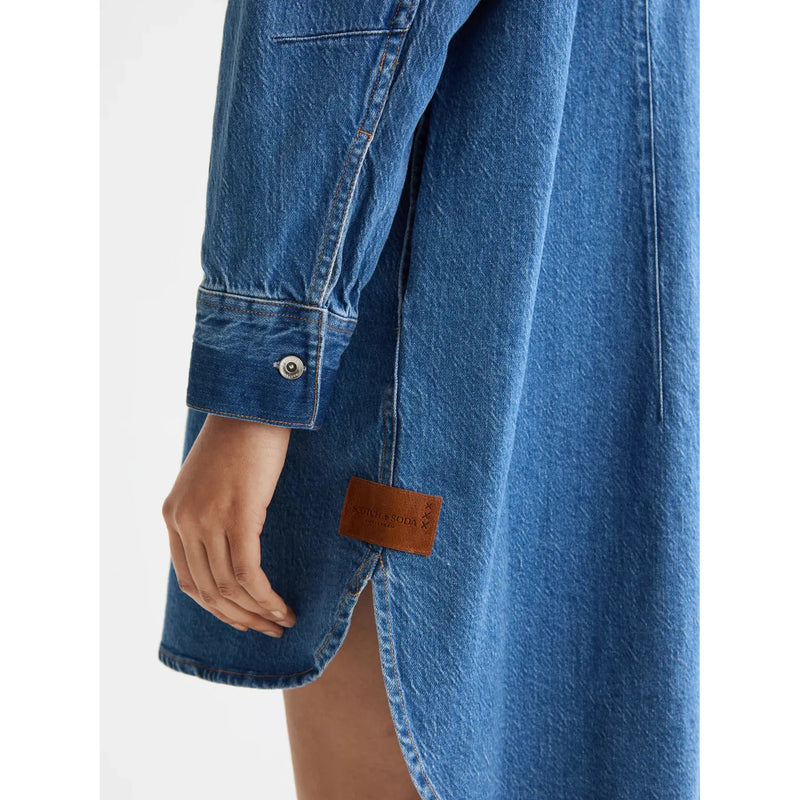 Denim Shirtdress