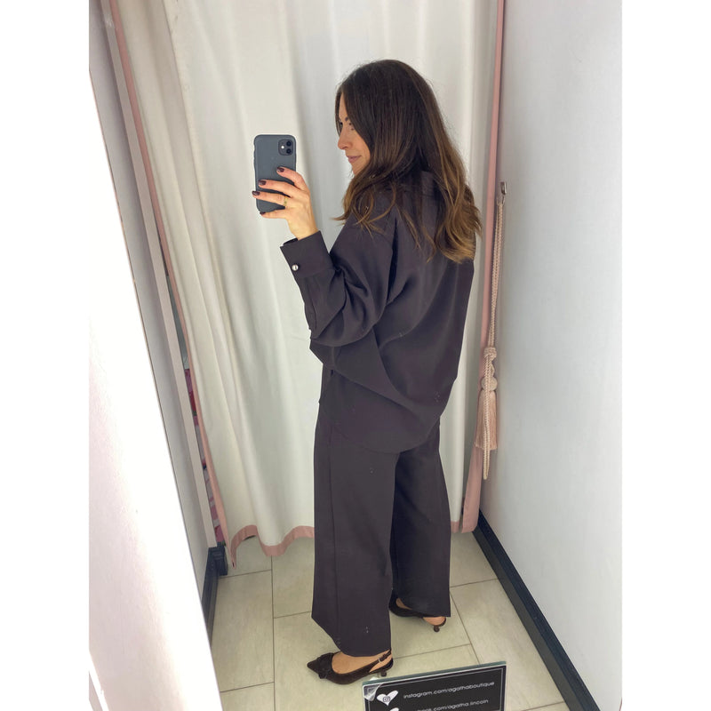 Sofia Pull On Trousers Brown