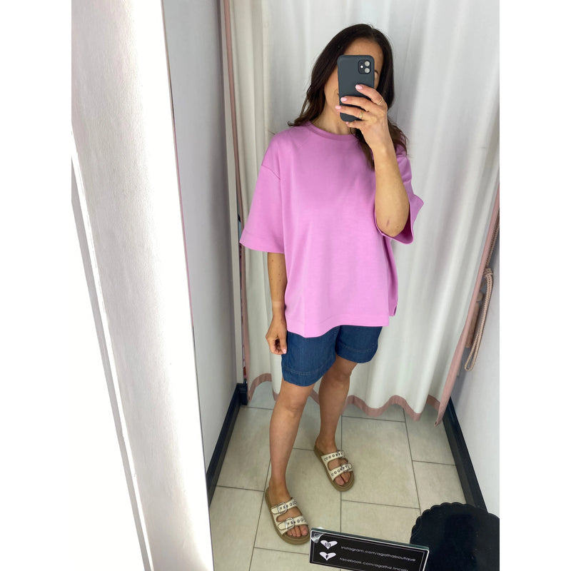 PannieIW Oversize Tshirt Pink