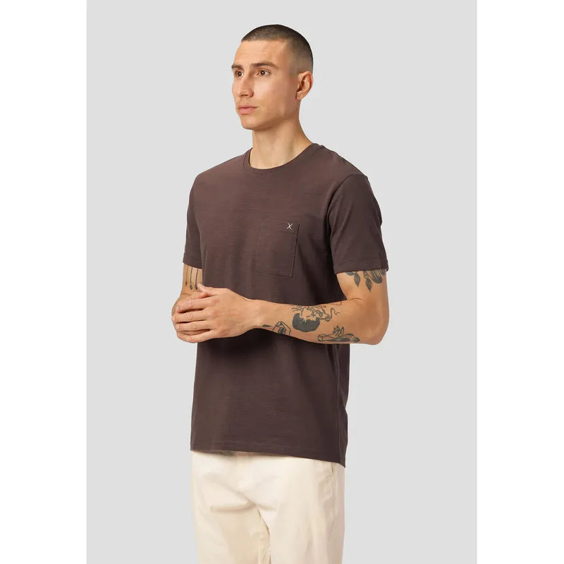 Kolding Organic Tee Brown