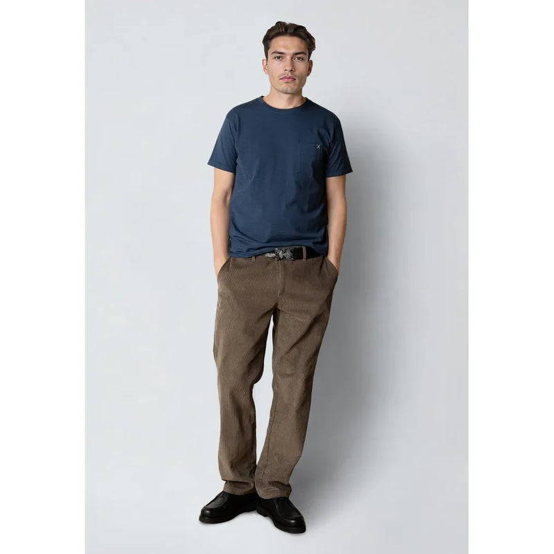 Kolding Organic Tee Largo Blue