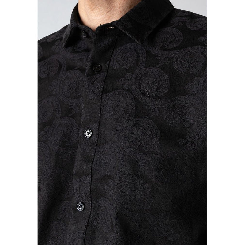 Malvin Jaquard Shirt Black