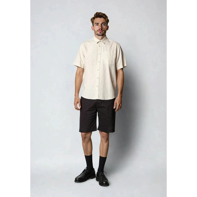 Clean Cut Copenhagen Milano Twill Short Black