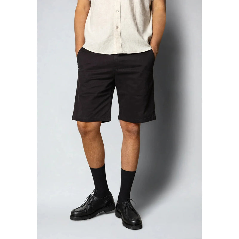 Clean Cut Copenhagen Milano Twill Short Black